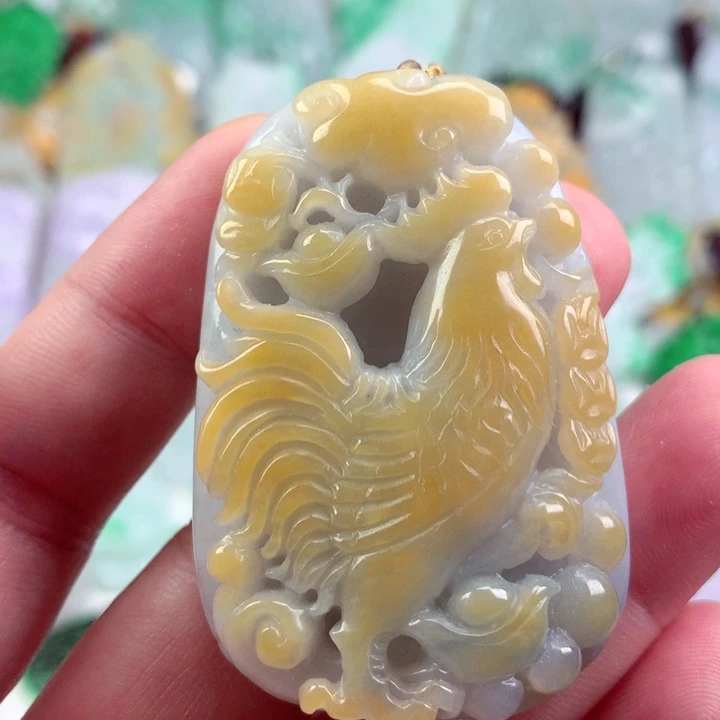 吊坠(不含链)未镶嵌翡翠