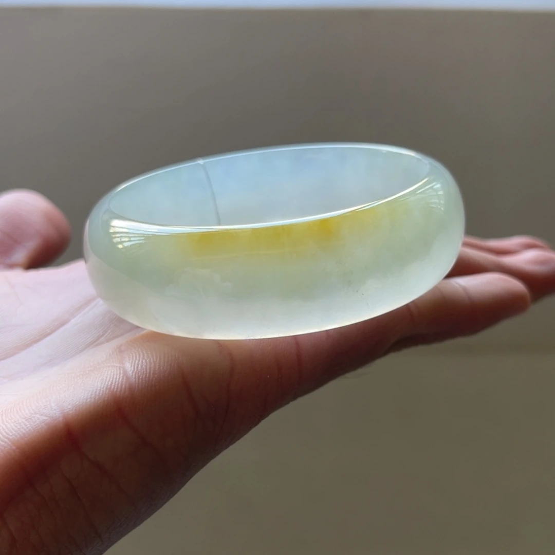 翡翠未镶嵌手镯56.4圈三天鉴赏期