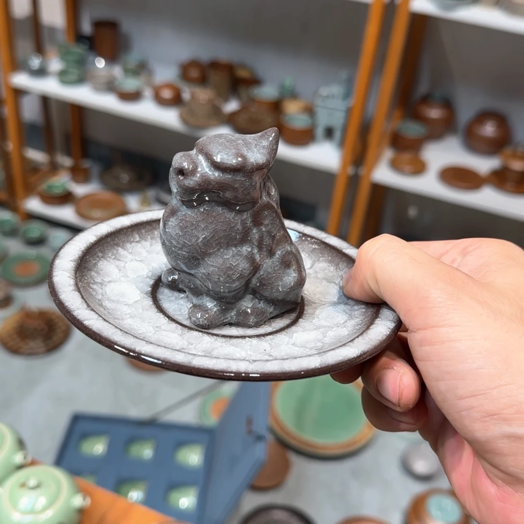 小金茶具青瓷茶器