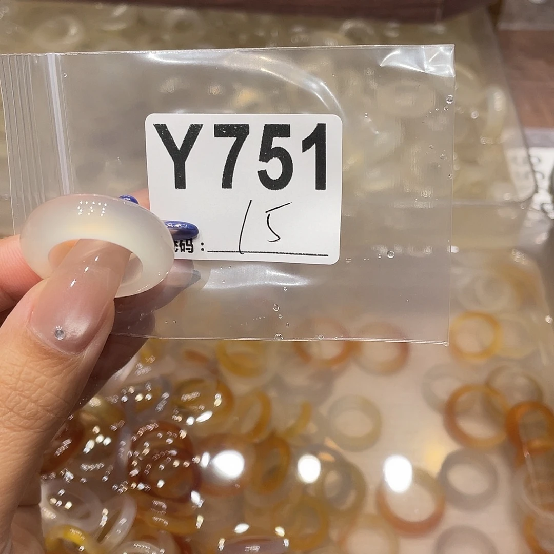 玛瑙/玉髓未镶嵌戒指751