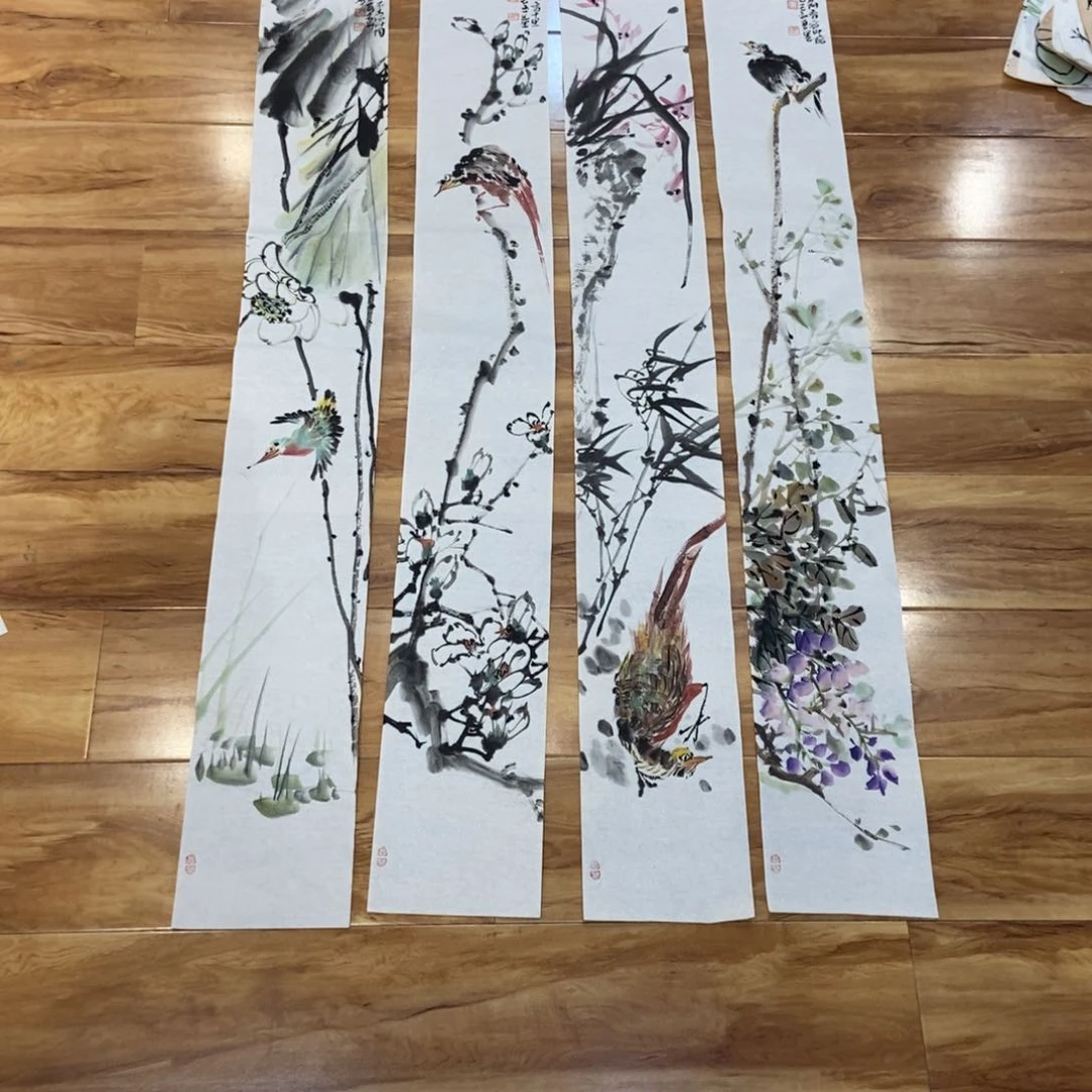 国画淡****圜墨鱼精品墨鱼精品