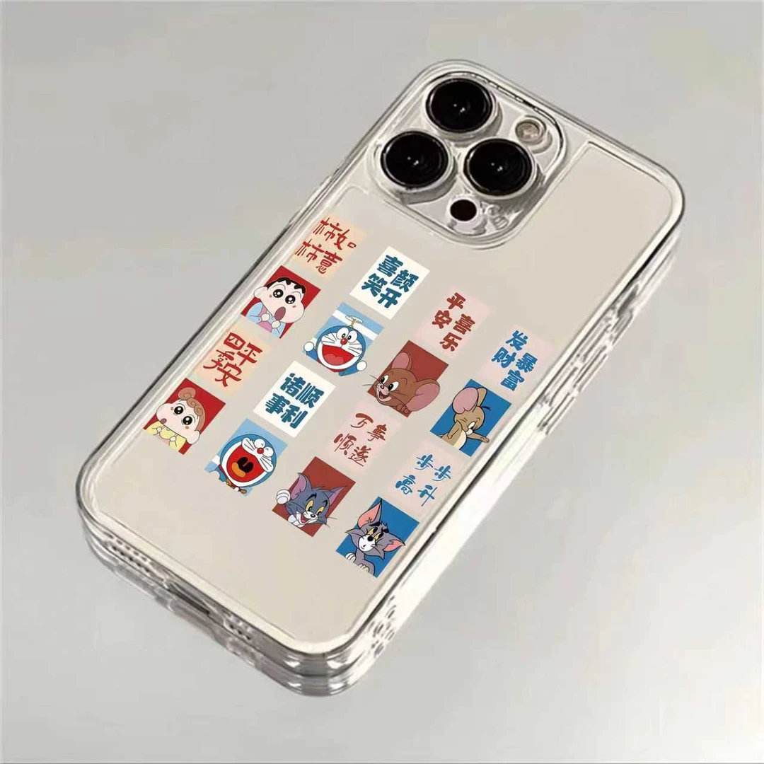 喜笑颜开适用苹果iPhone16pro14小米15promax华为p80手机壳创意xr