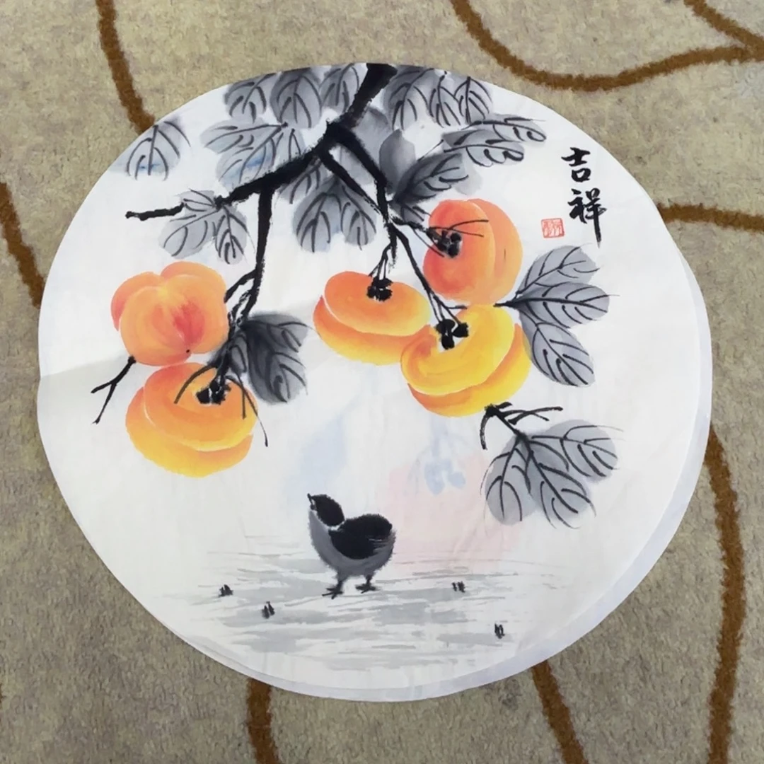 国画国画张雪老师作品刘