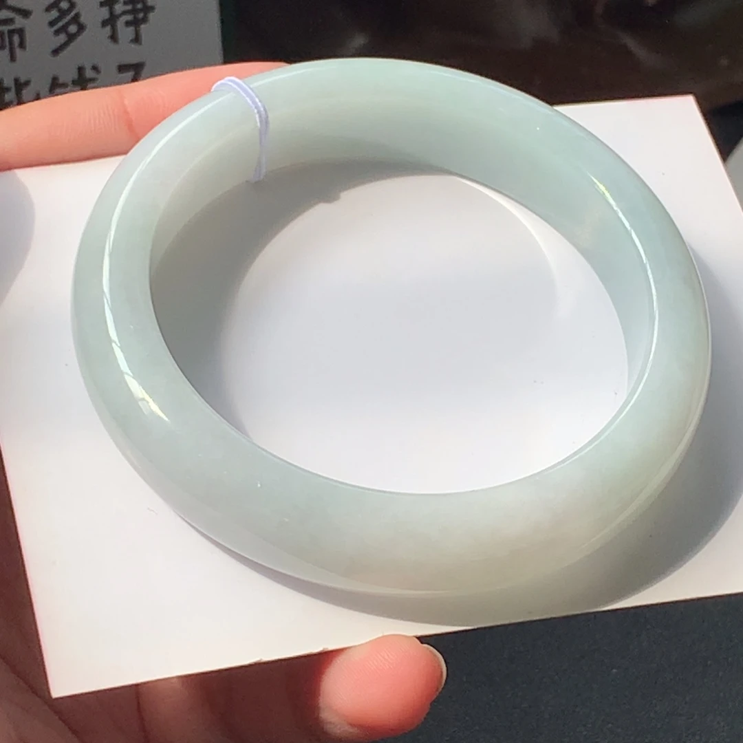 翡翠未镶嵌手镯46号55.1-12.2-8