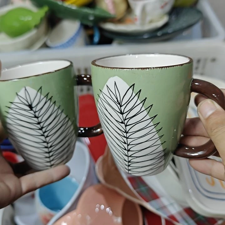 杯陶瓷杯碗盘微瑕介意慎拍