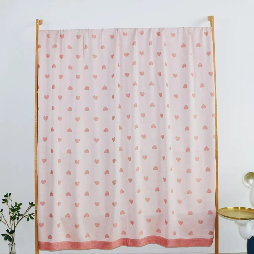 【桃心爱心】200*230竹纤维奥地利天丝冷感毯夏凉被盖毯