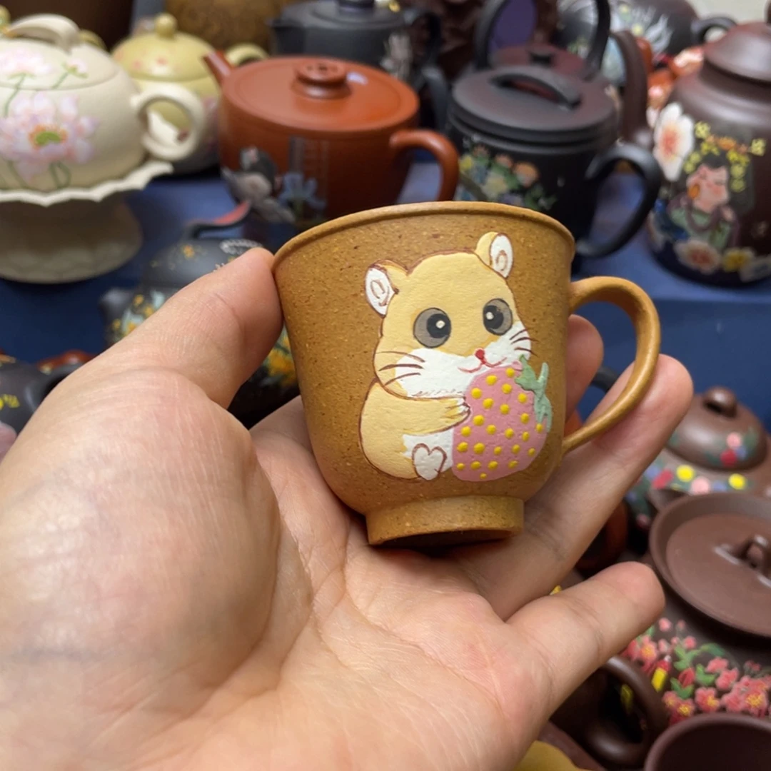 紫砂茶杯紫砂主人杯80cc