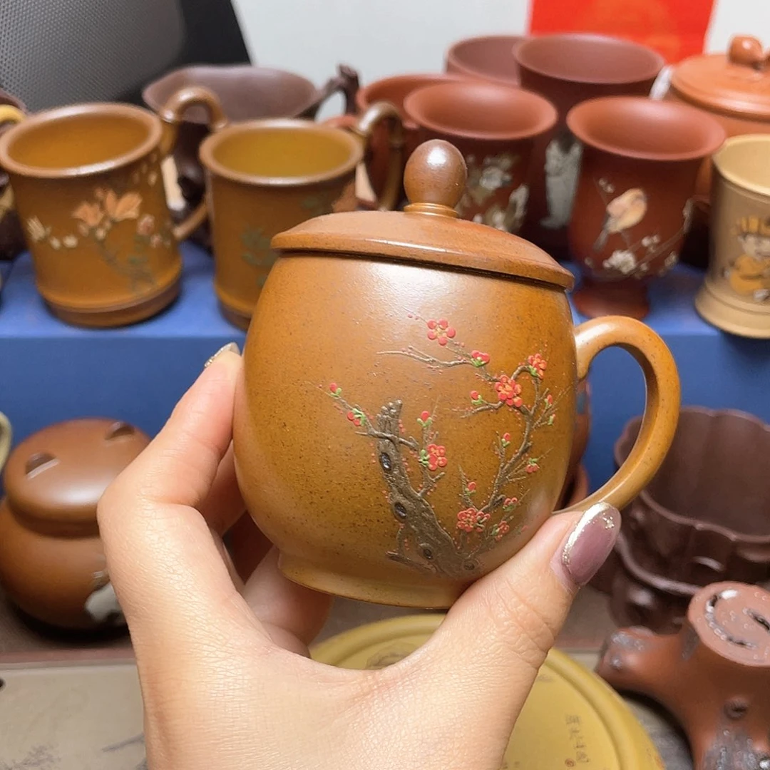 紫砂茶杯紫砂主人杯