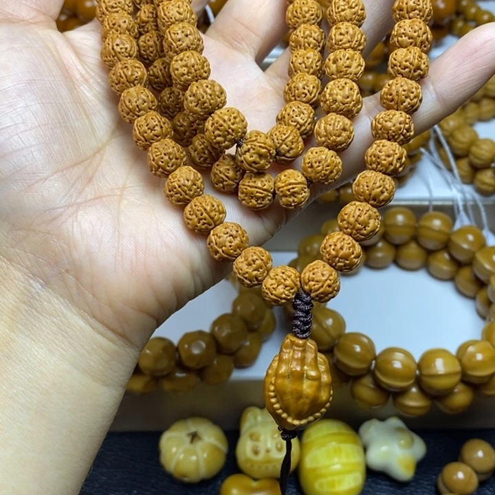 猴头核桃手串猴头手串手持脖挂