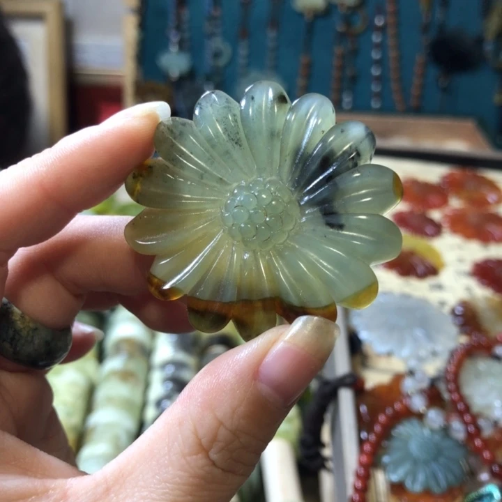 岫玉未镶嵌岫玉发簪