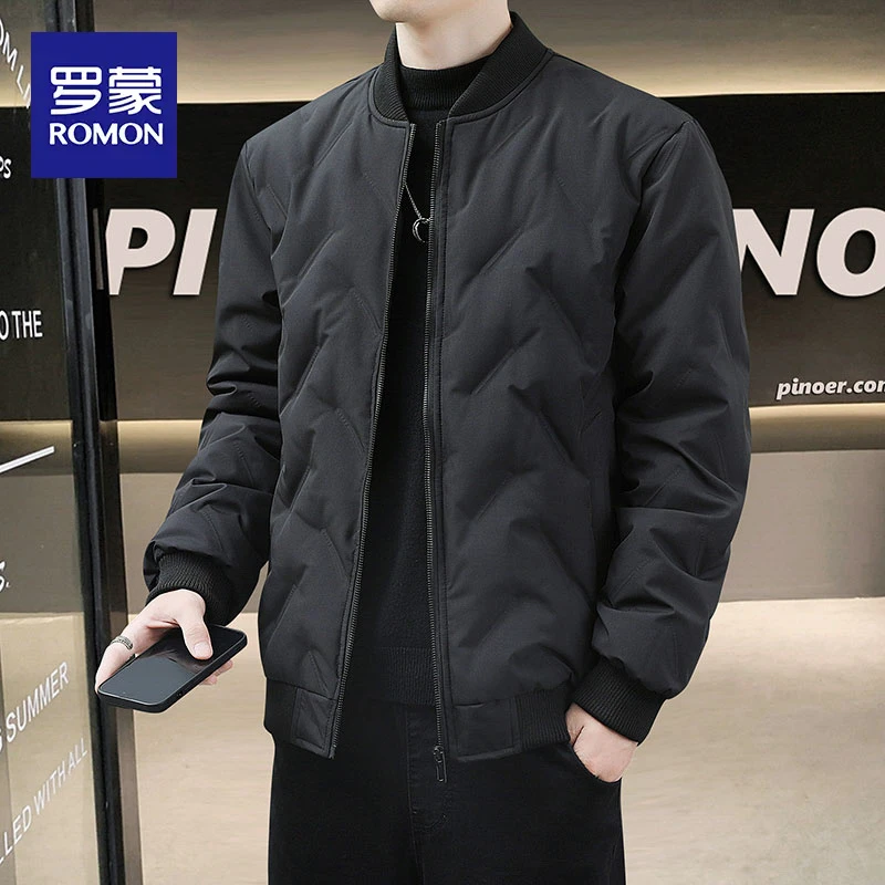 罗蒙棉服冬季棉衣外套男装冬天外衣男士棉袄夹克防寒保暖服款男款