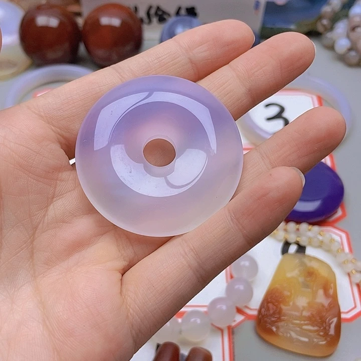 【闪购商品】玛瑙/玉髓未镶嵌珠宝半成品s****e