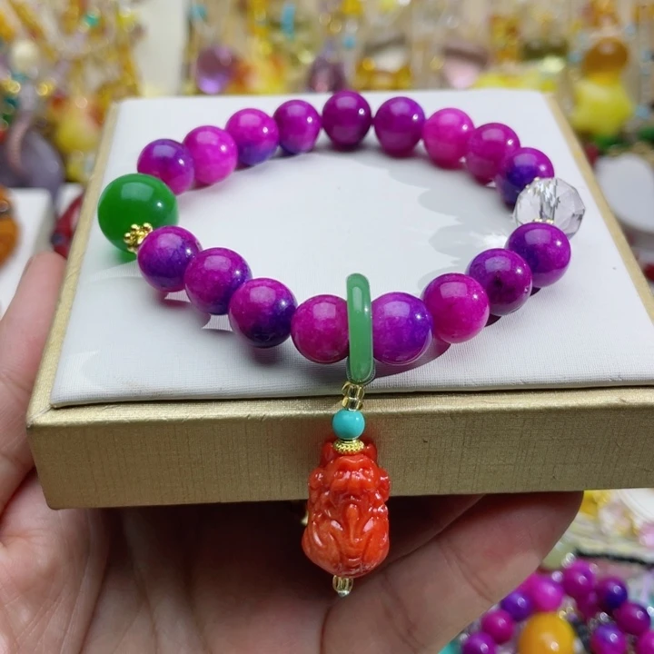 13号设计款紫色手串