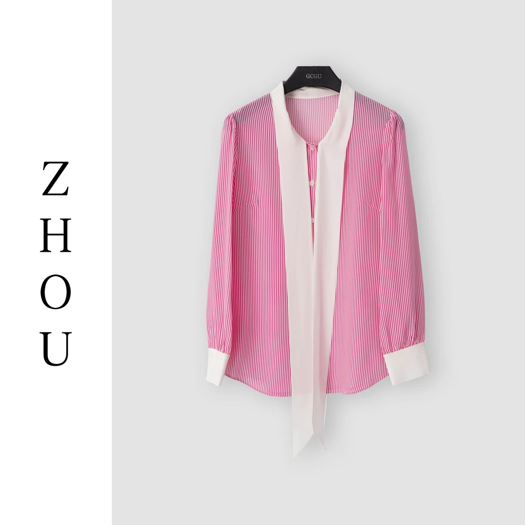 （周哥甄选）玫红色上衣-24396