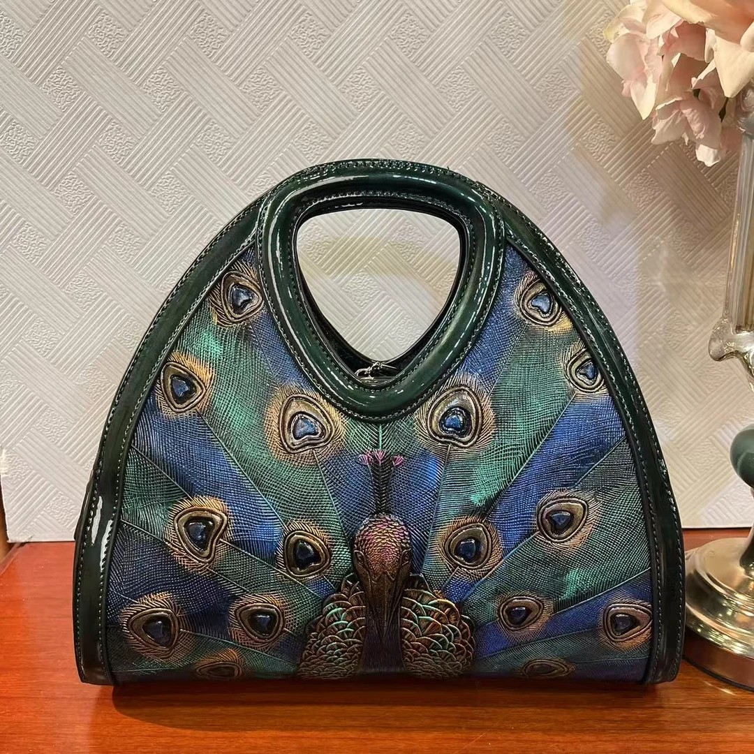孔雀包时尚百搭2025新款包包