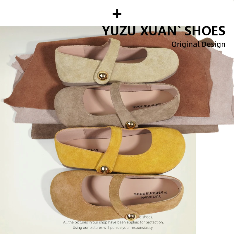 真皮牛皮鞋子女爆款博肯鞋软底平底单鞋新款复古勃肯鞋玛丽珍女鞋