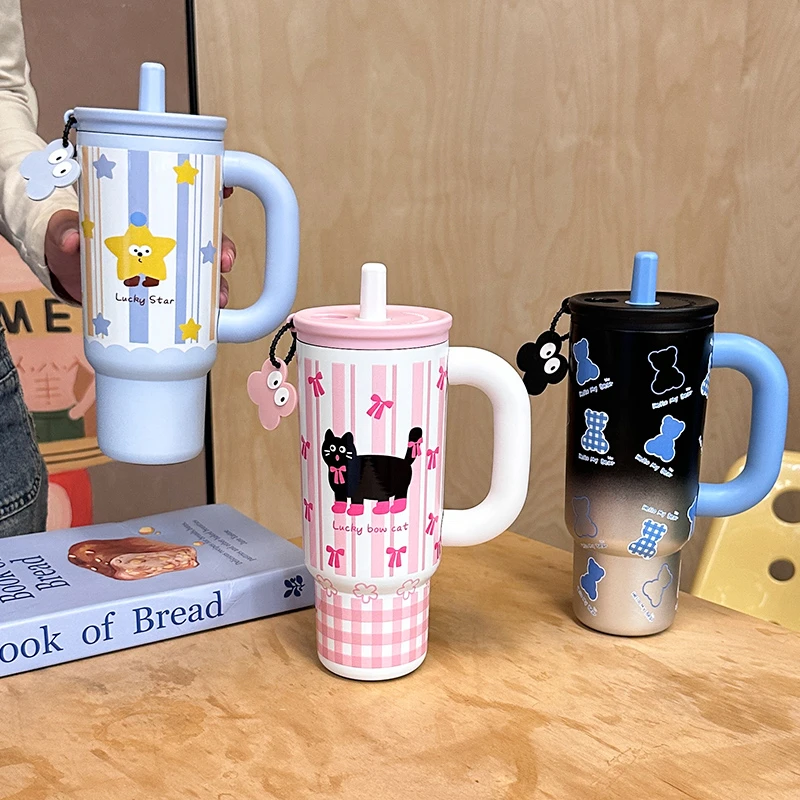 时尚卡通冰霸保温杯