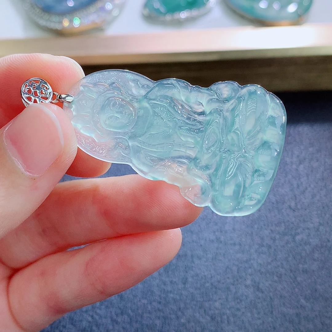 颈饰未镶嵌翡翠翡翠