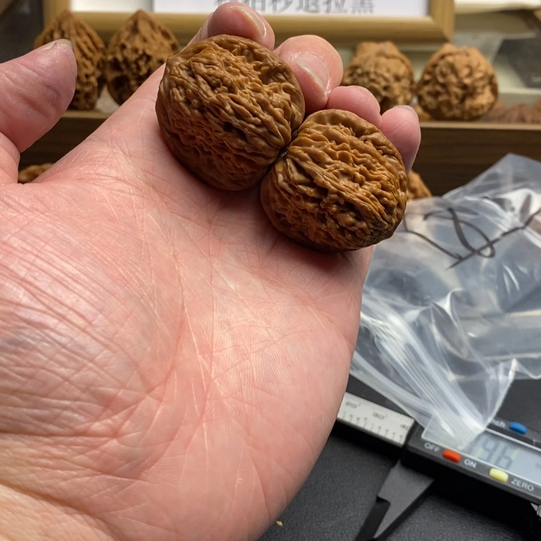 把件文玩核桃35货头 小瑕疵