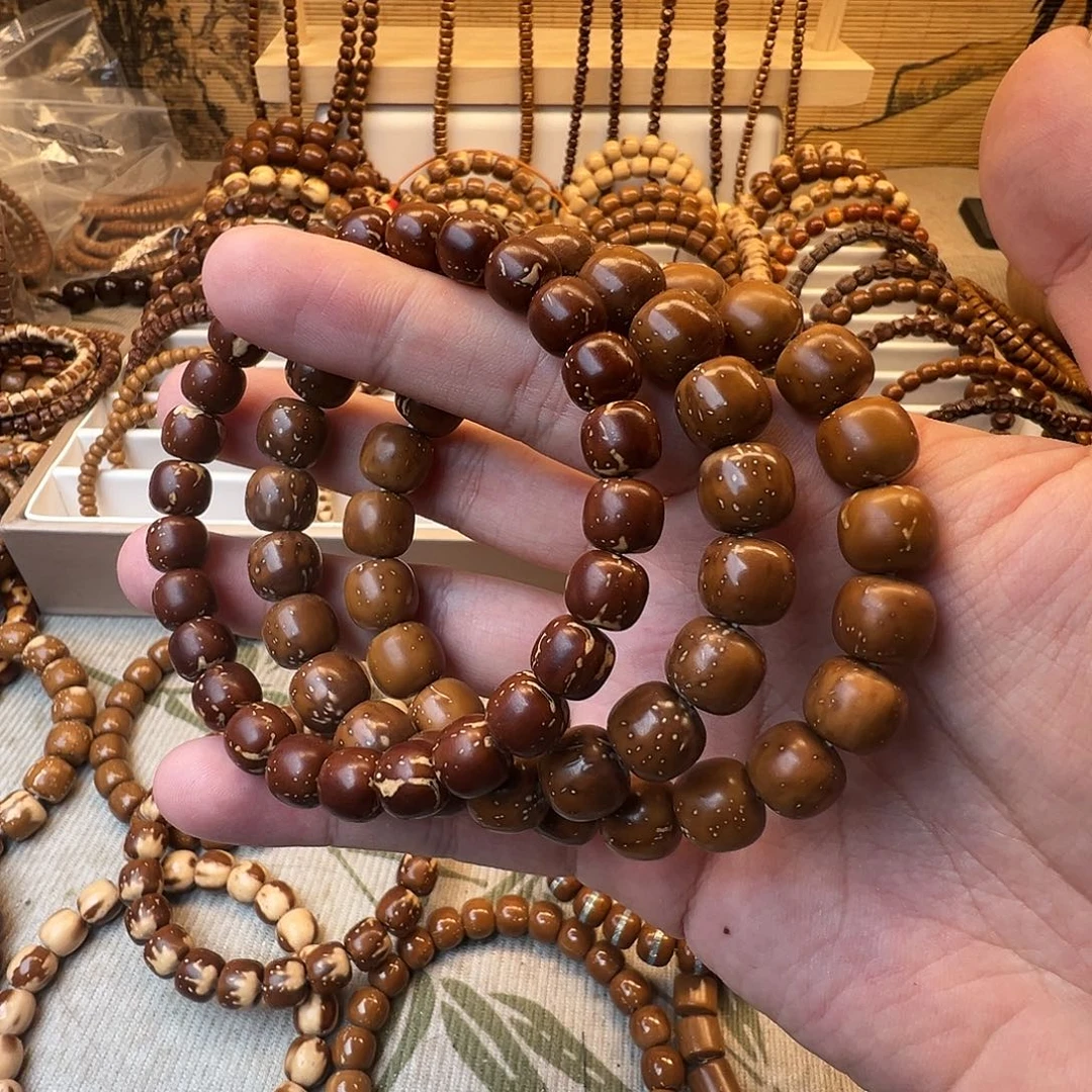 紫金鼠手串福利实心鼠