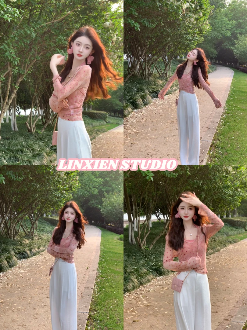 西恩定制●【南法周末】夏季老钱慵懒镂空棉麻阔腿休闲裤JJC5XXK1775