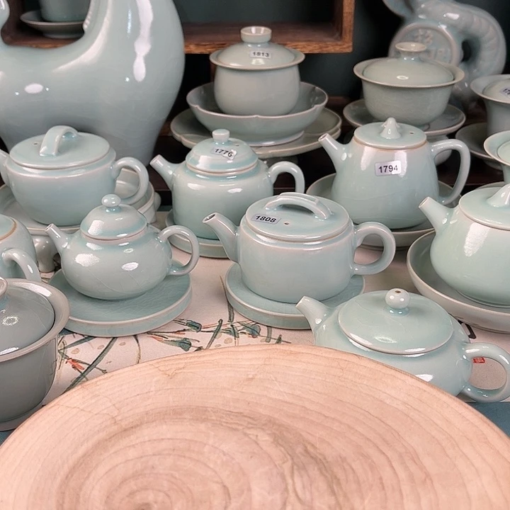 杯李**。青鸾汝瓷汝州发货