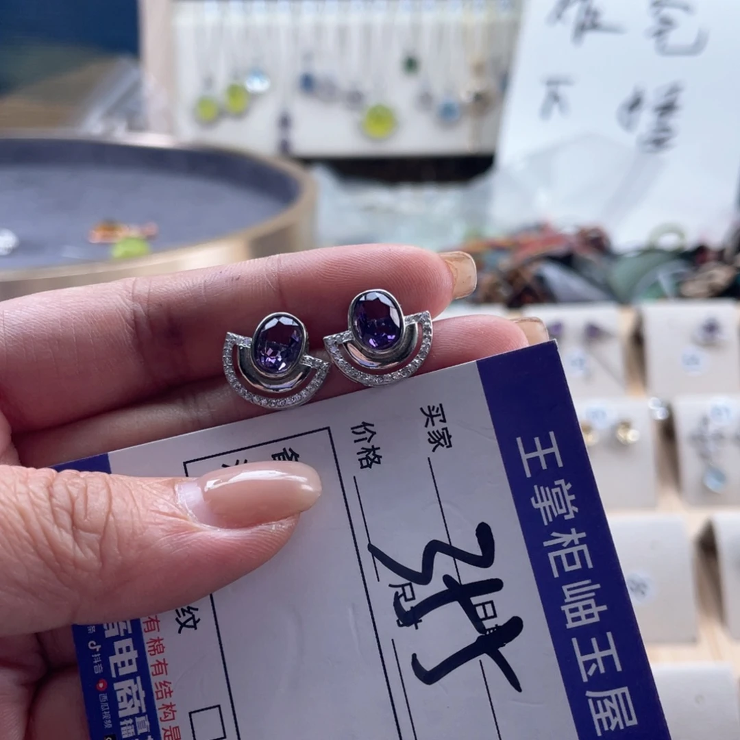 颈饰银S925镶嵌水晶