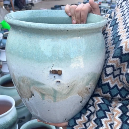 红陶口27高30瑕疵