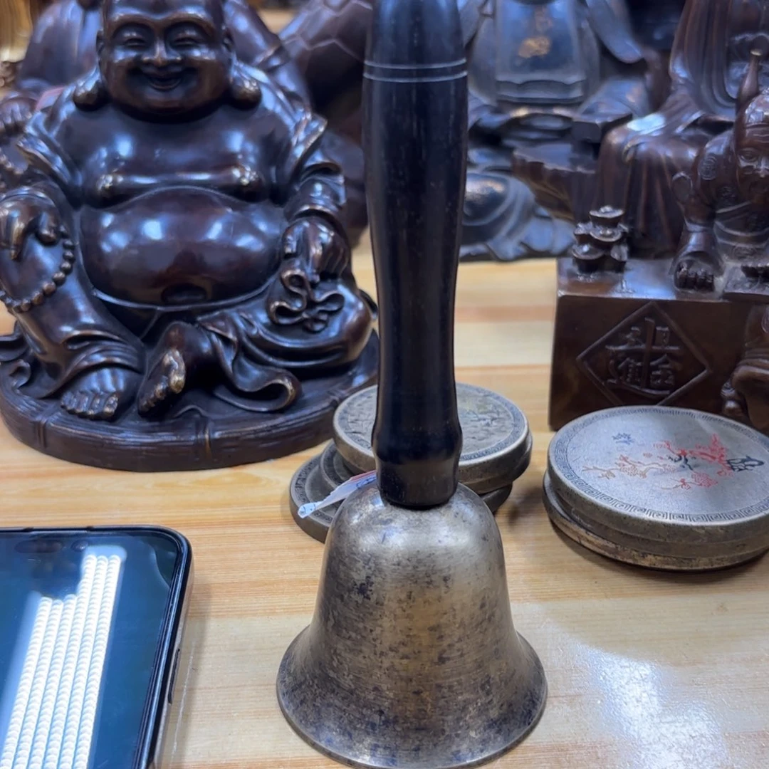 黄铜铃铛摆件包邮到家