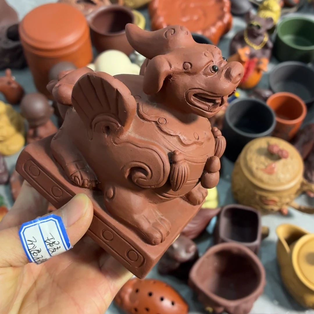 紫砂茶杯瑕疵不退不换介意勿拍