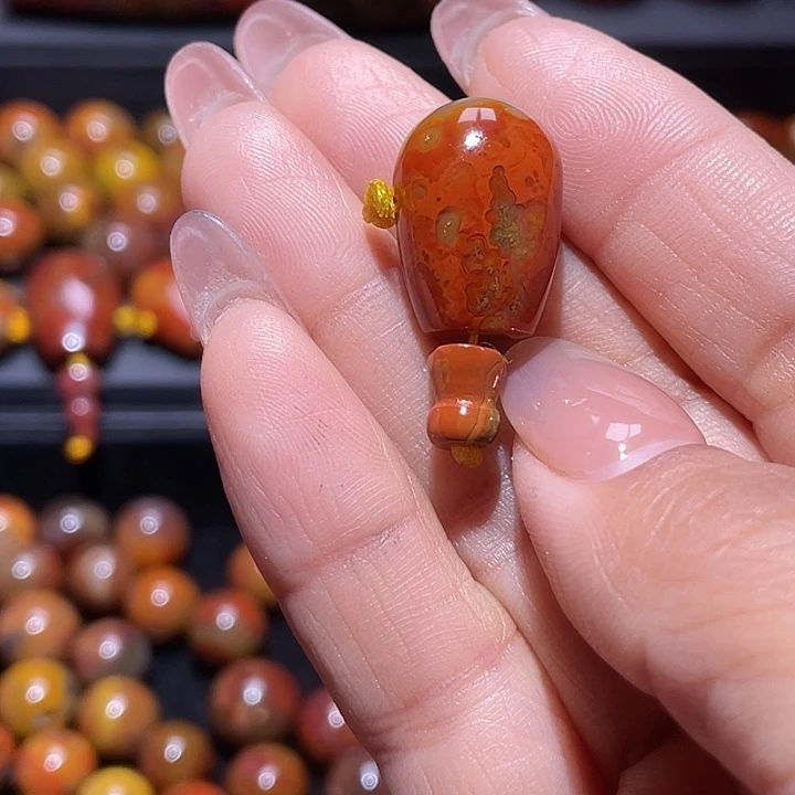 玛瑙/玉髓合金珠宝半成品