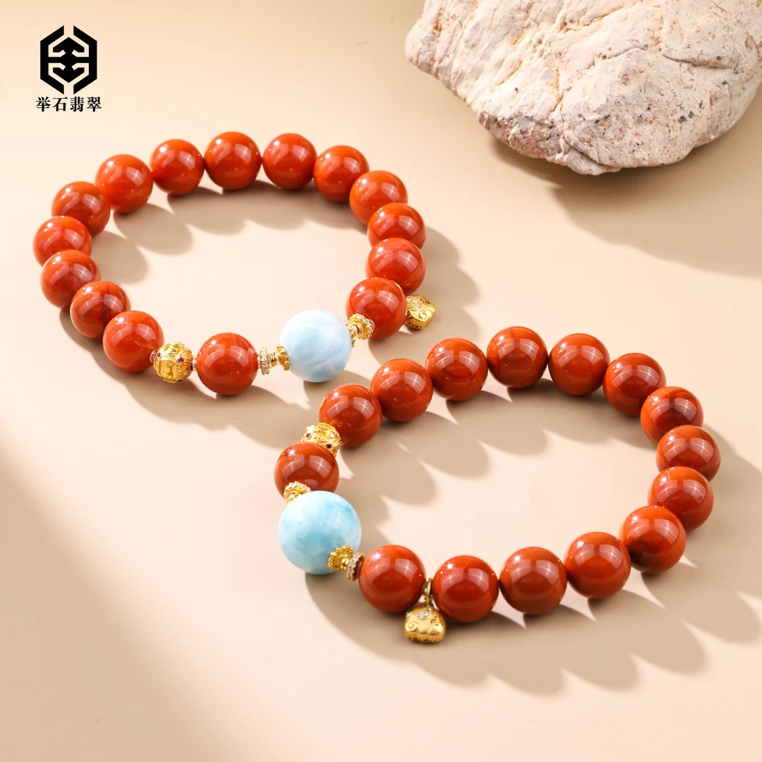 【举石珠宝】T1214-1000-9080南红玛瑙手串（一件/多样性发）G