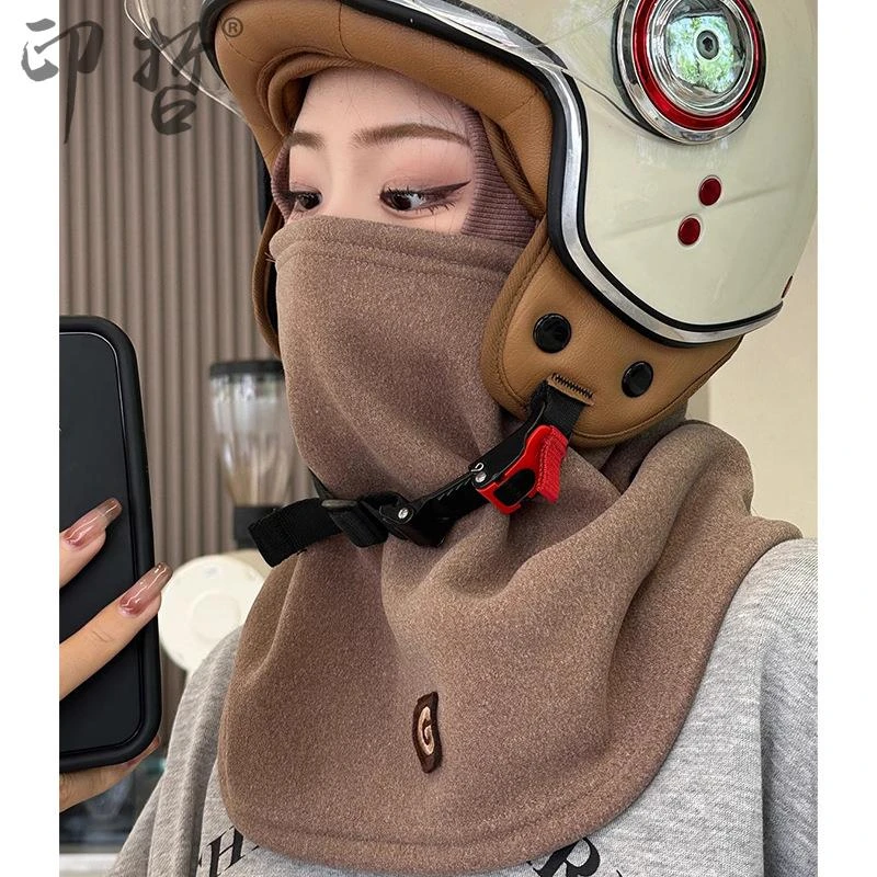 户外骑摩托车防风男女电瓶车头盔内胆面罩头套帽骑行防寒护颈脖子