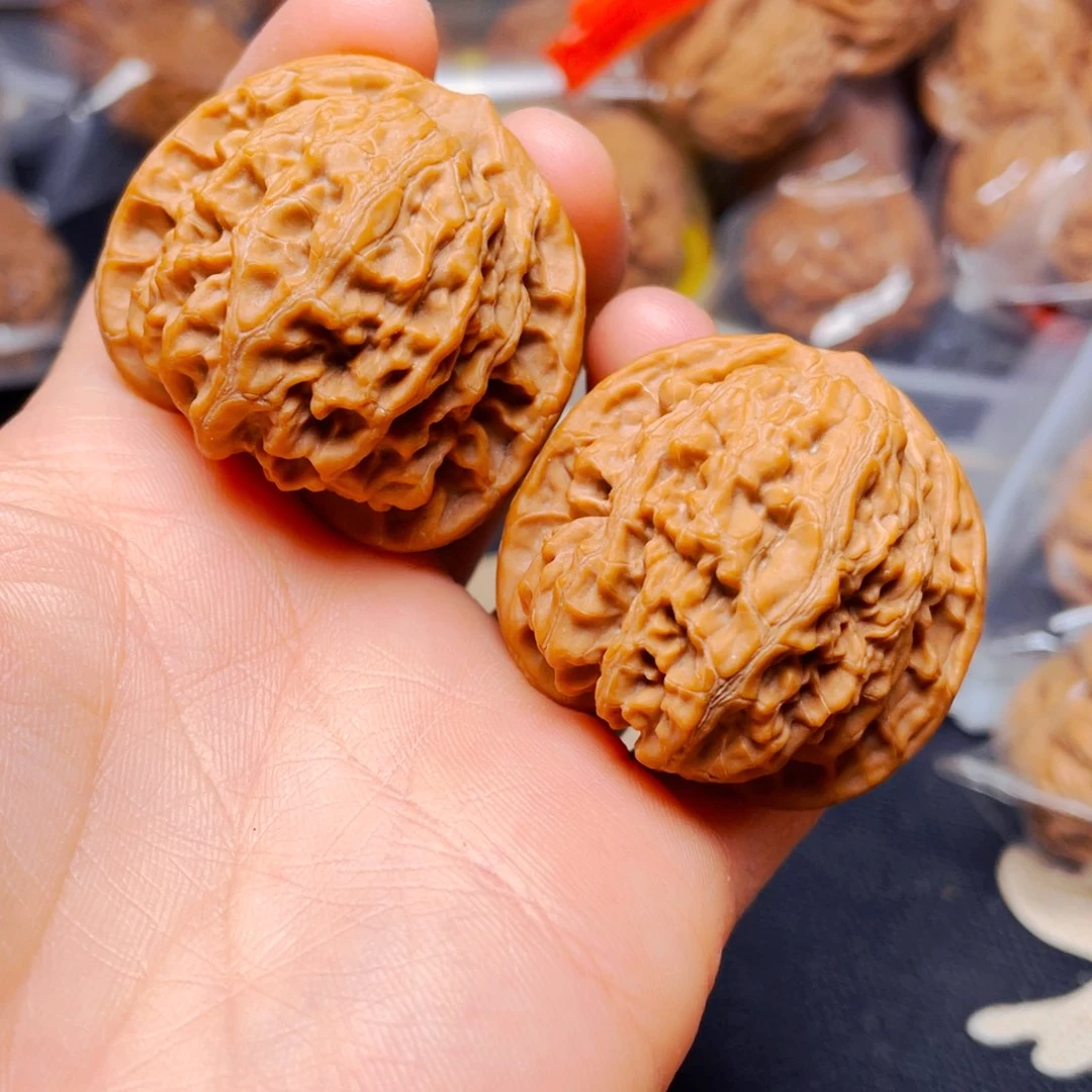 吊坠文玩核桃观音渡