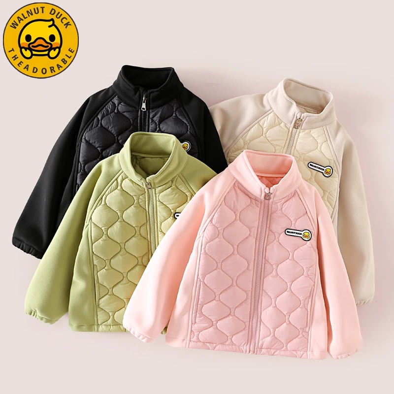 小黄鸭儿童薄款棉衣新款校服神器中大童休闲外套XT517-TY