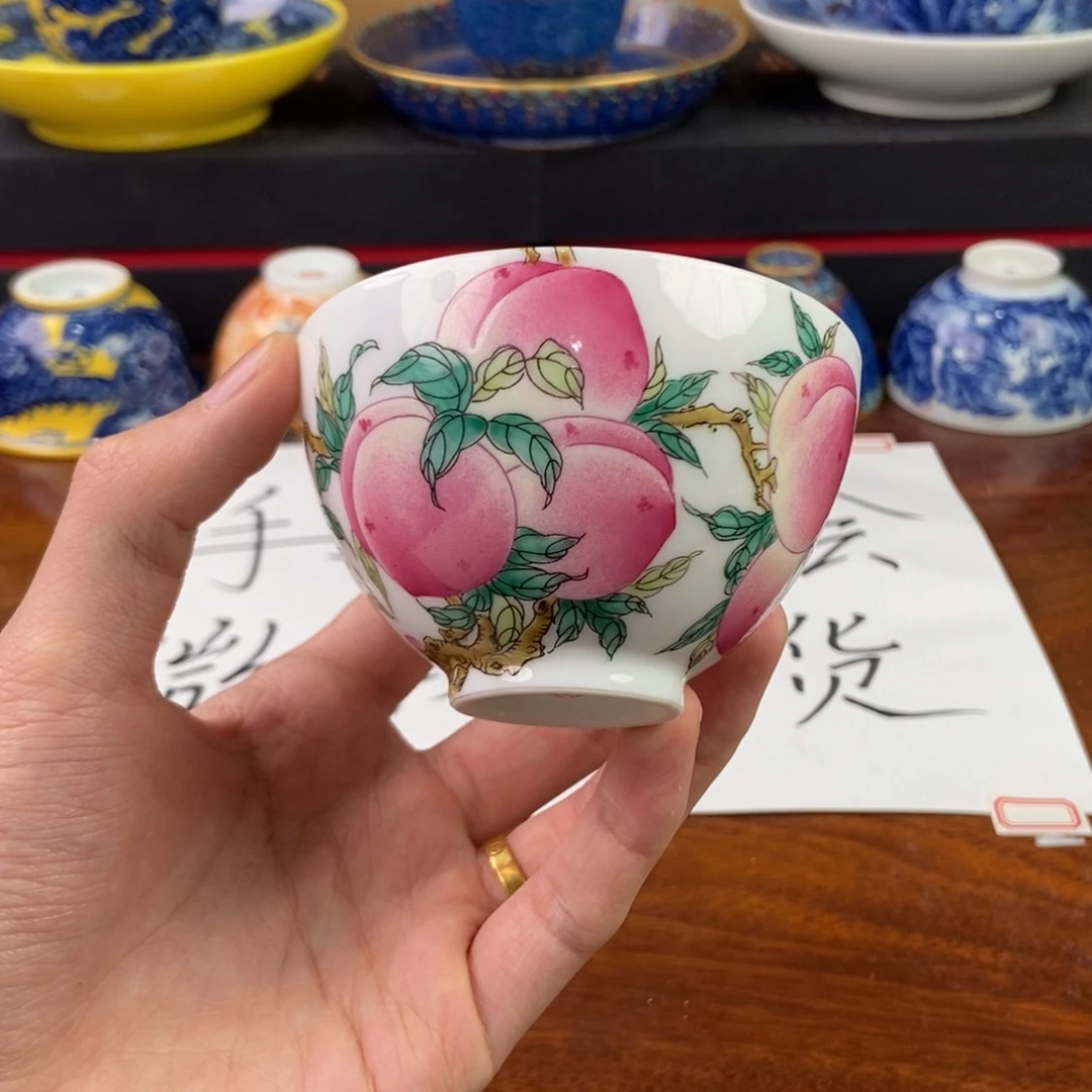 杯景德镇手绘陶瓷艺术