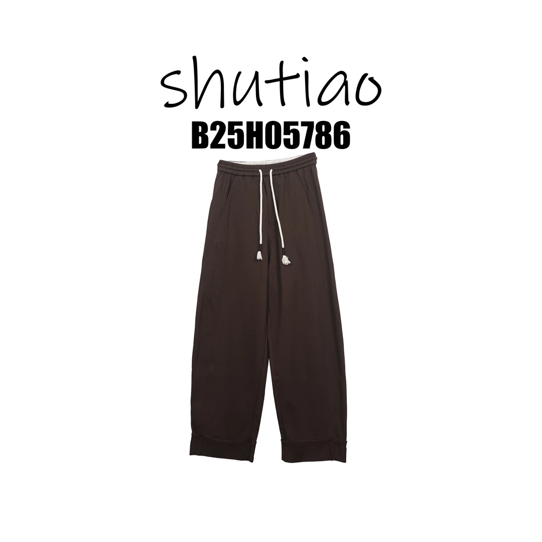 【SHUTIAO】2025秋冬：新款小众设计款裤子B25H05786