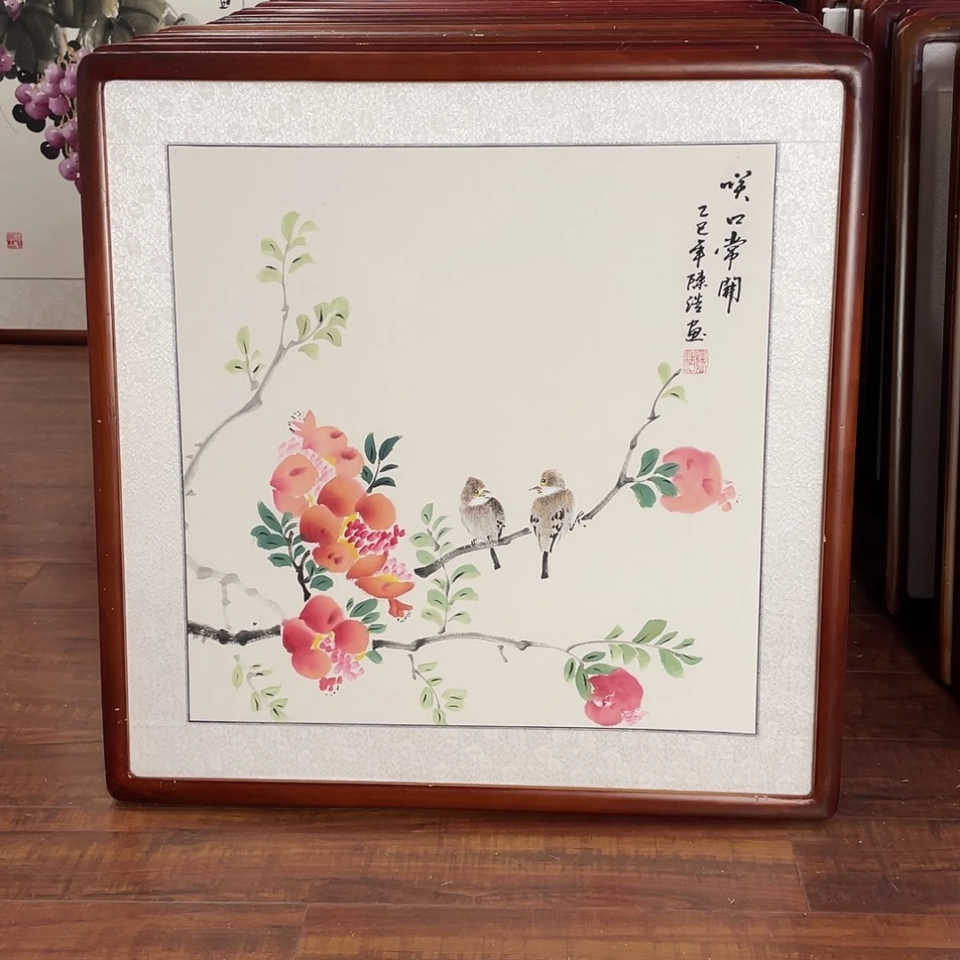 国画带框尺寸63*63厘米