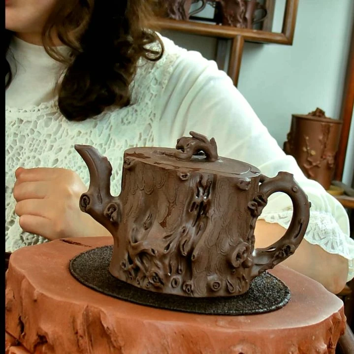 茶壶紫砂全手工制作的话，全