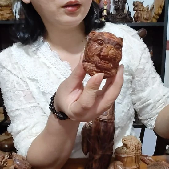 香榧木海南黄花梨老虎