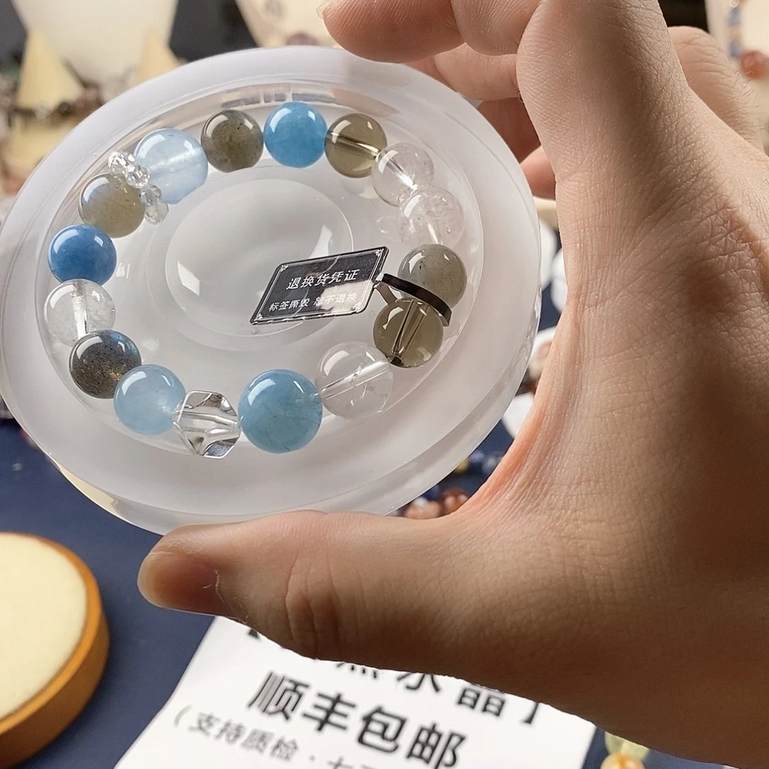 银S925镶嵌手链水晶