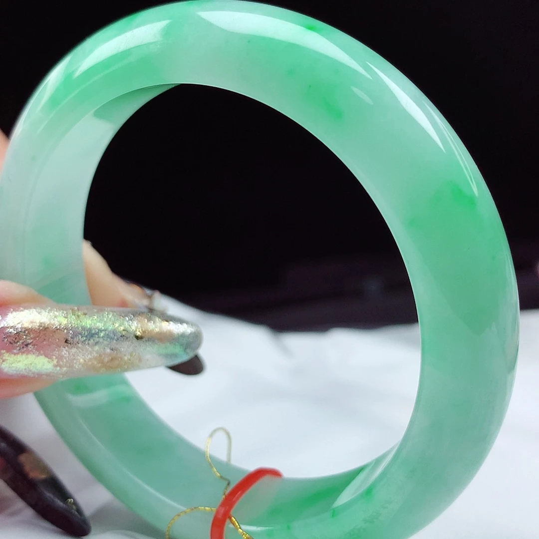 未镶嵌手镯翡翠57圈0215高货性价比推荐