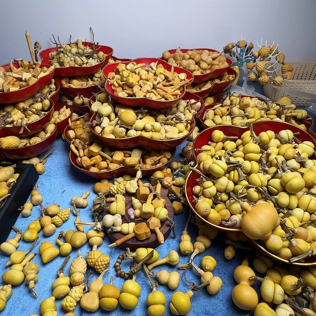 夜***雨葫芦黑白镶口葫芦一个