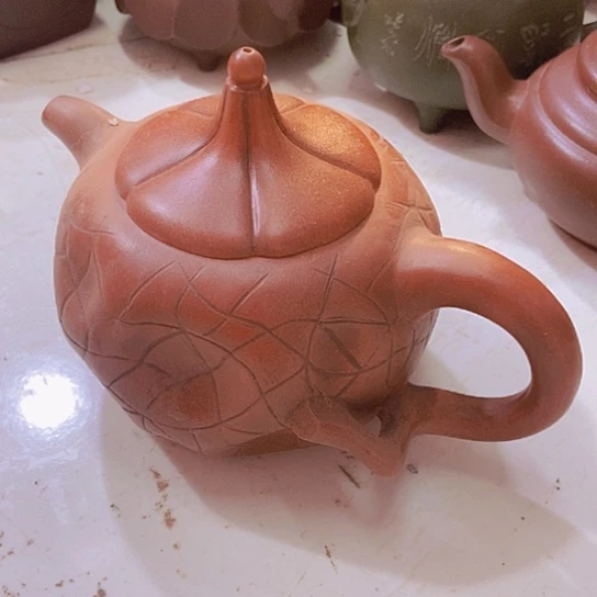全手工制作宜兴紫砂壶微瑕