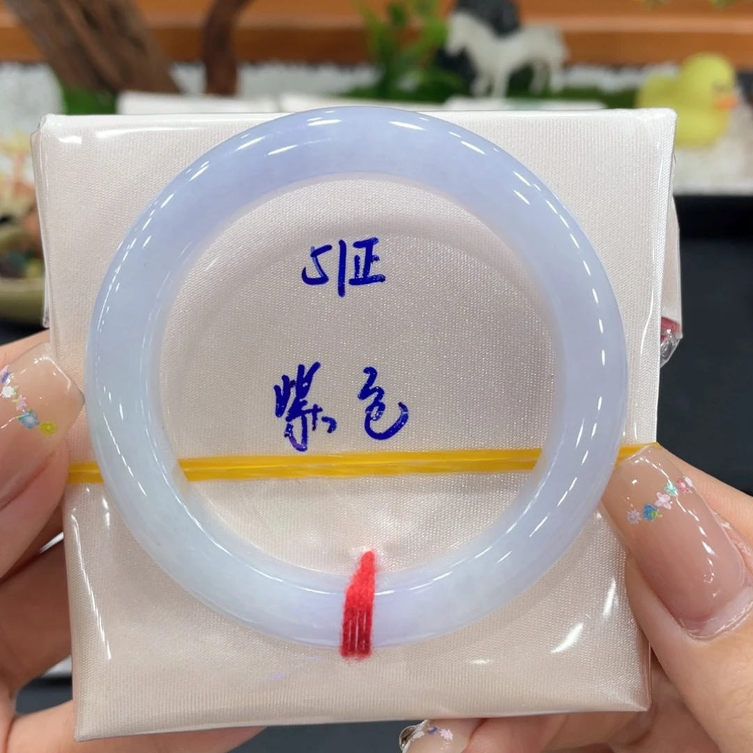 翡翠未镶嵌手镯天然缅甸翡翠A货手镯 66