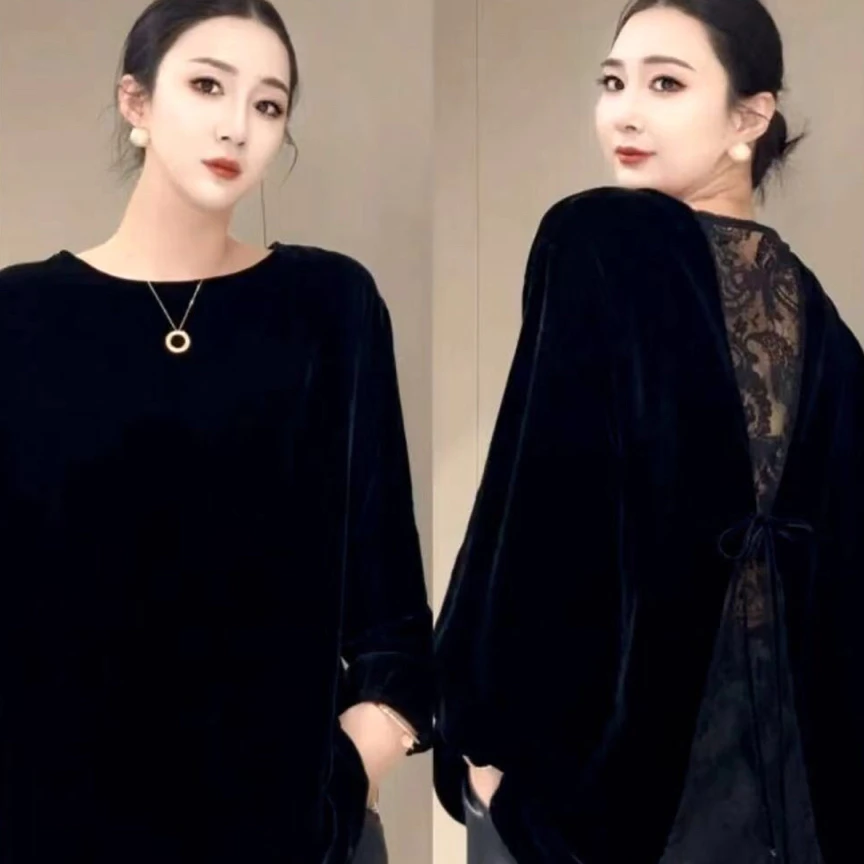 轻奢丝绒美背衫3526HJZDQ