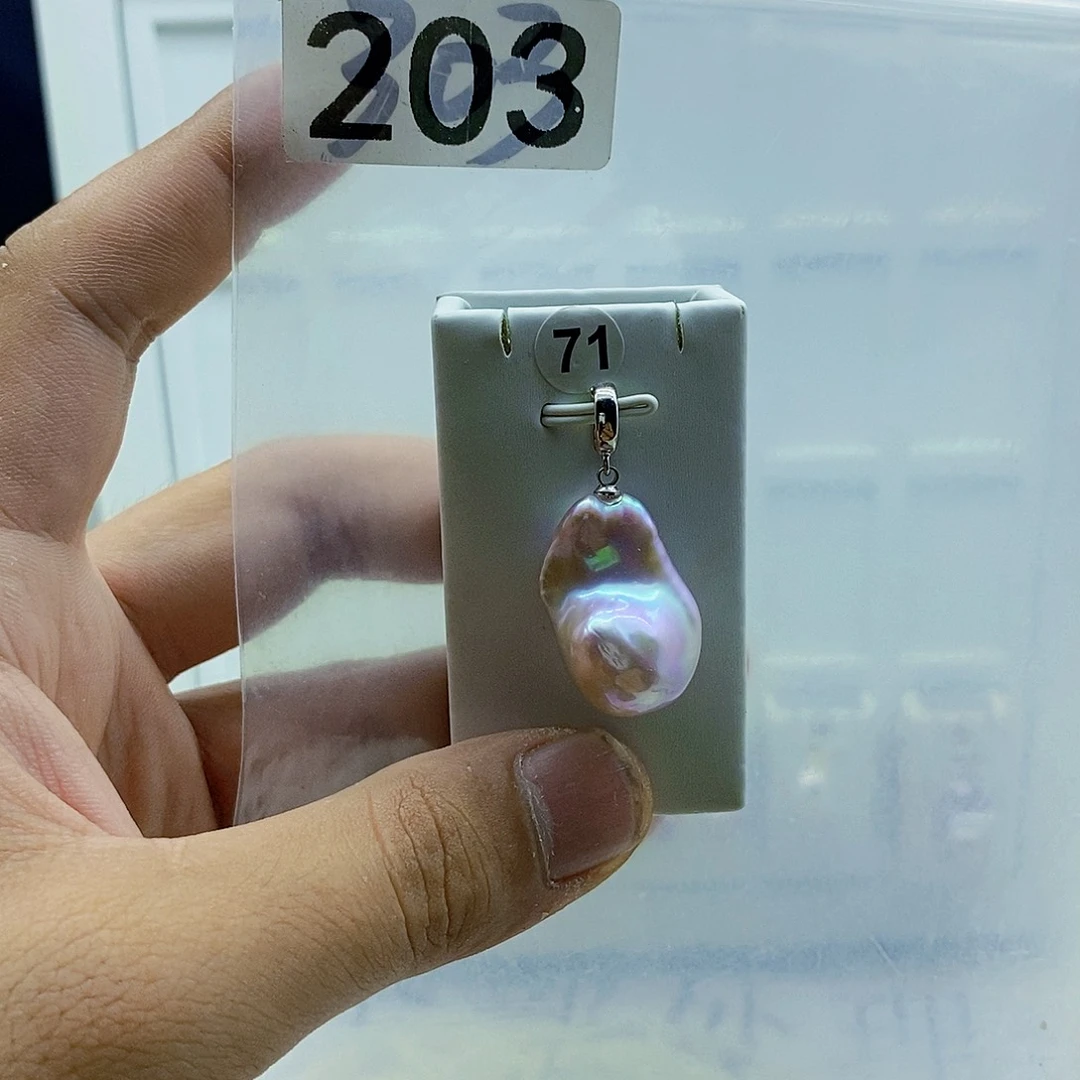 颈饰合金淡水珍珠