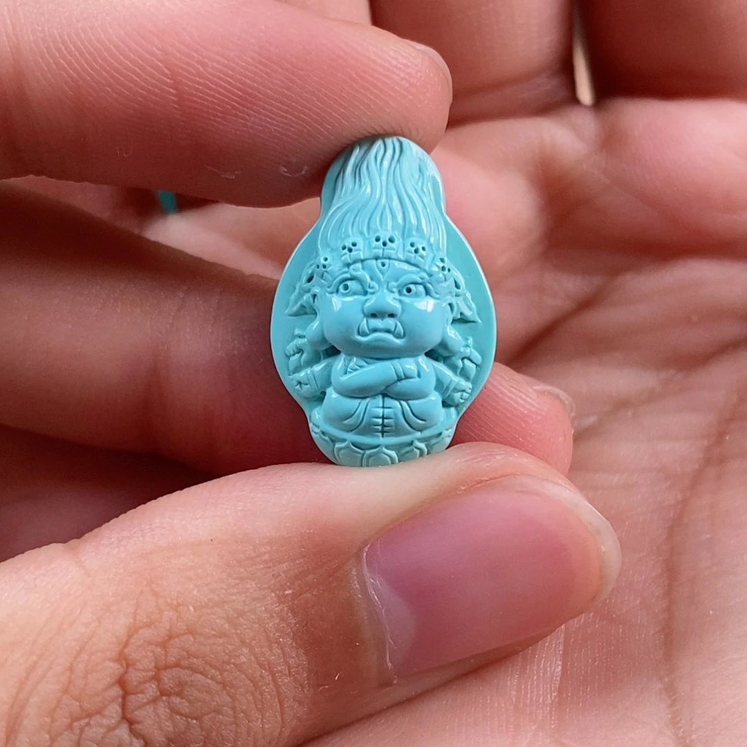 绿松石珠宝奇石未镶嵌