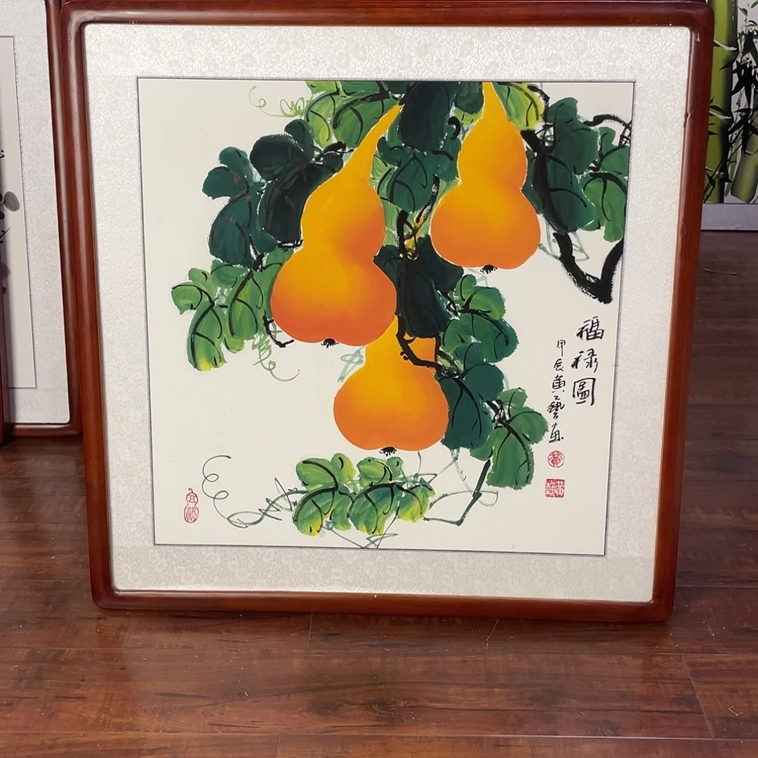 国画带框尺寸63*63厘米