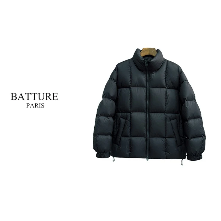 【极寒系列】冬季新款加厚简时尚白鸭绒服短款休闲保暖立领羽绒服